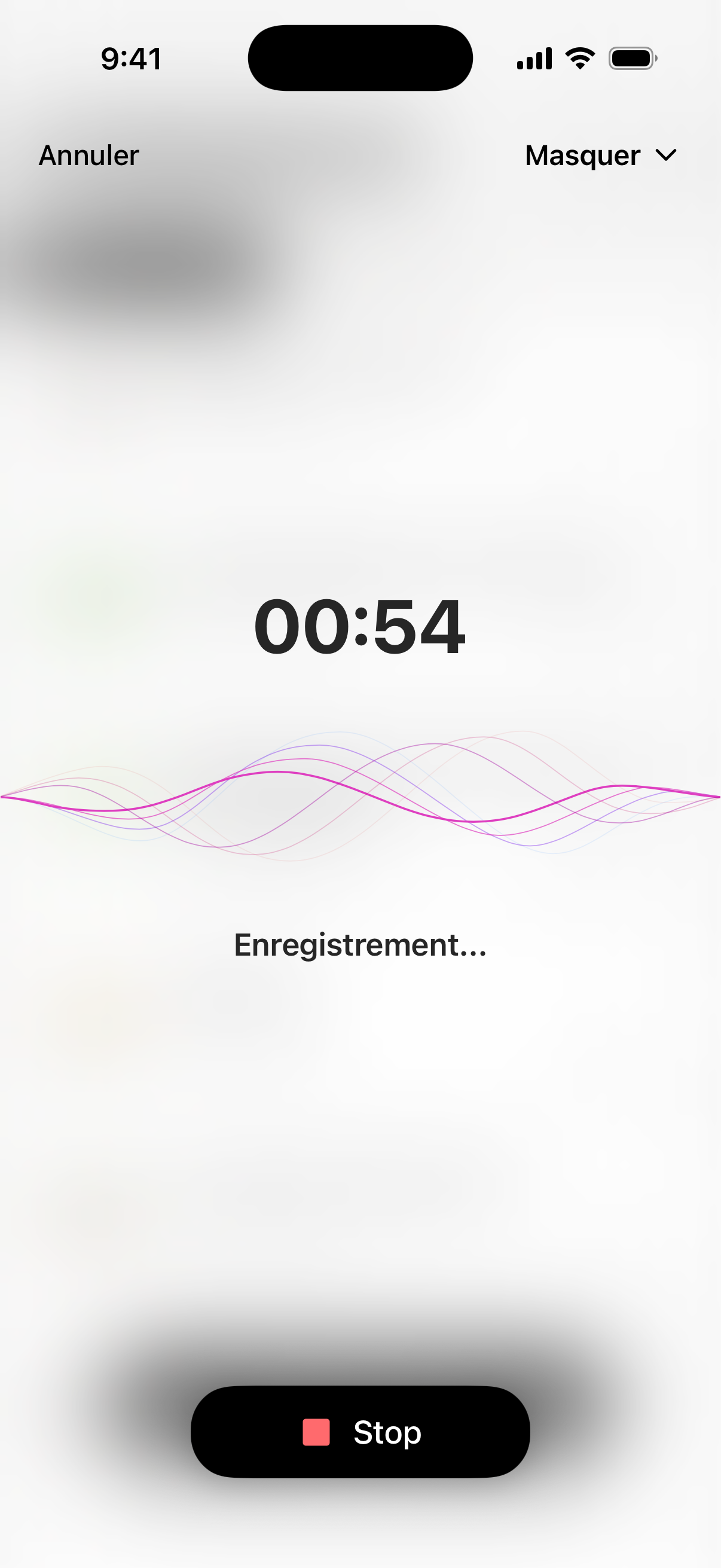 Enregistrez vos cours et réunions directement dans VoiceLog.