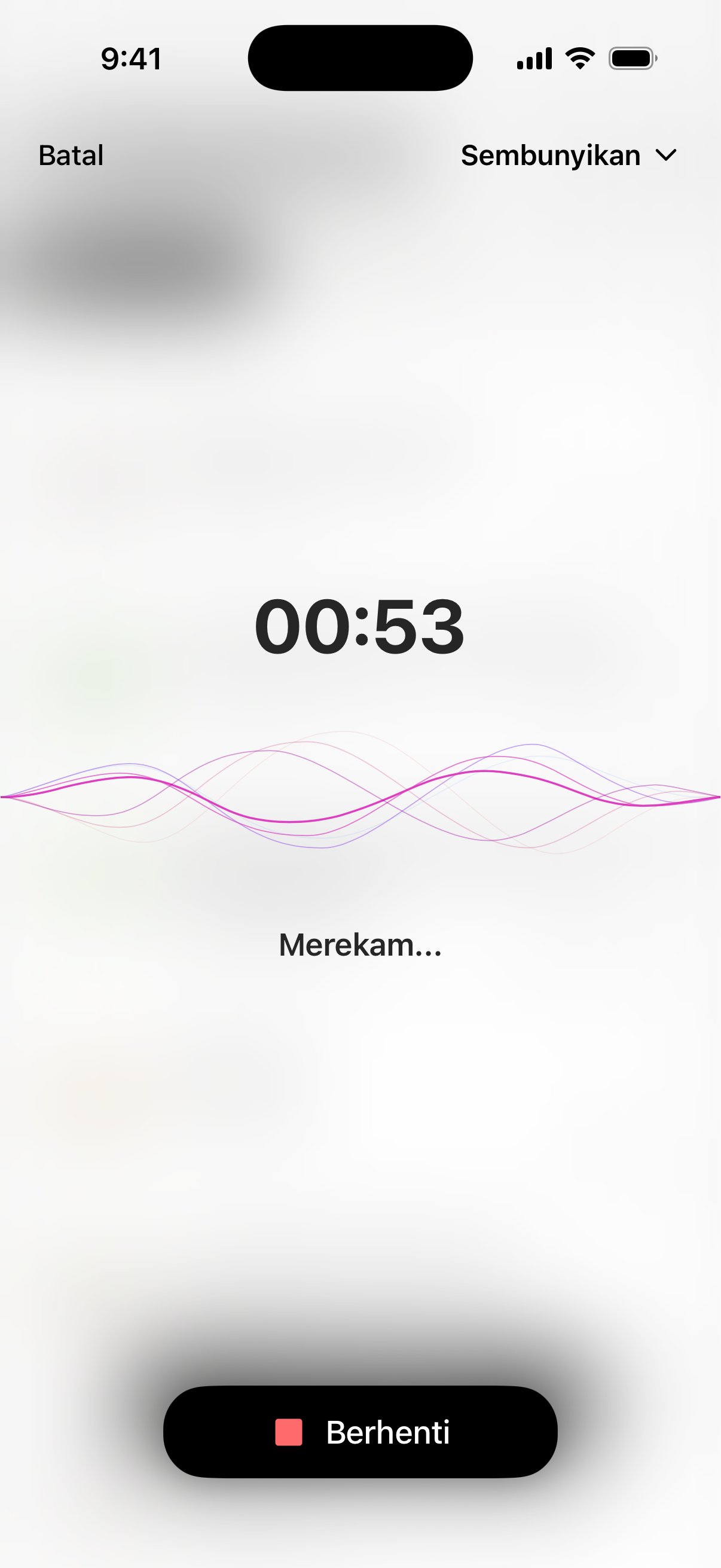 Rekam kuliah dan rapat langsung di VoiceLog.